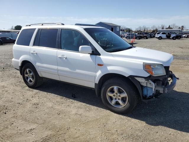 5FNYF28776B048250 - 2006 HONDA PILOT EX WHITE photo 4