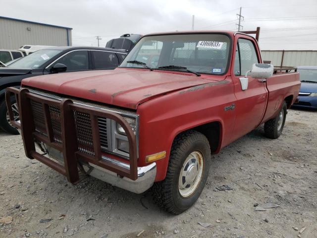 1GTGC24M7FJ507723 - 1985 GMC C2500 ORANGE photo 1