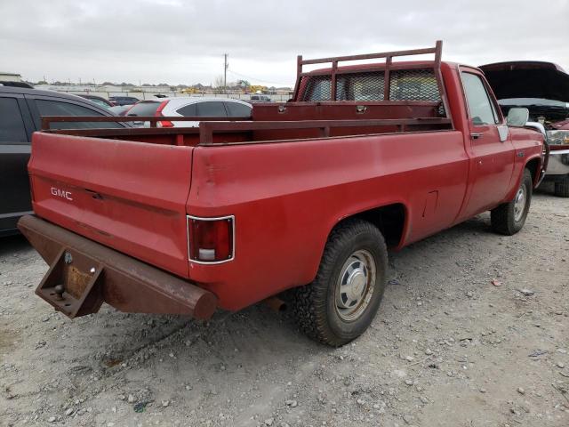 1GTGC24M7FJ507723 - 1985 GMC C2500 ORANGE photo 3