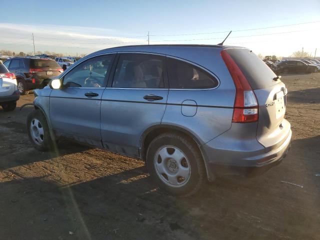 5J6RE3H33AL043850 - 2010 HONDA CR-V LX BLUE photo 2