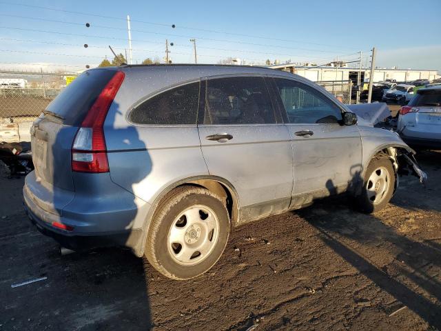 5J6RE3H33AL043850 - 2010 HONDA CR-V LX BLUE photo 3