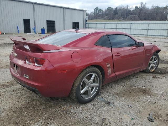 2G1FB1E35D9114318 - 2013 CHEVROLET CAMARO LT RED photo 3