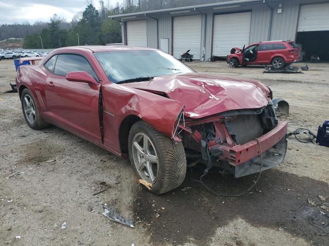 2G1FB1E35D9114318 - 2013 CHEVROLET CAMARO LT RED photo 4