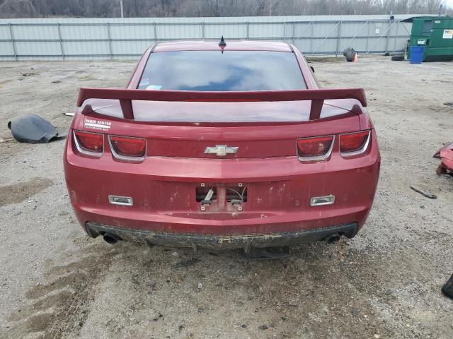 2G1FB1E35D9114318 - 2013 CHEVROLET CAMARO LT RED photo 6