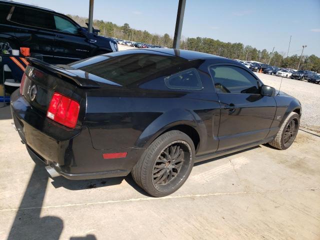 1ZVHT82H985161146 - 2008 FORD MUSTANG DE GT BLACK photo 3