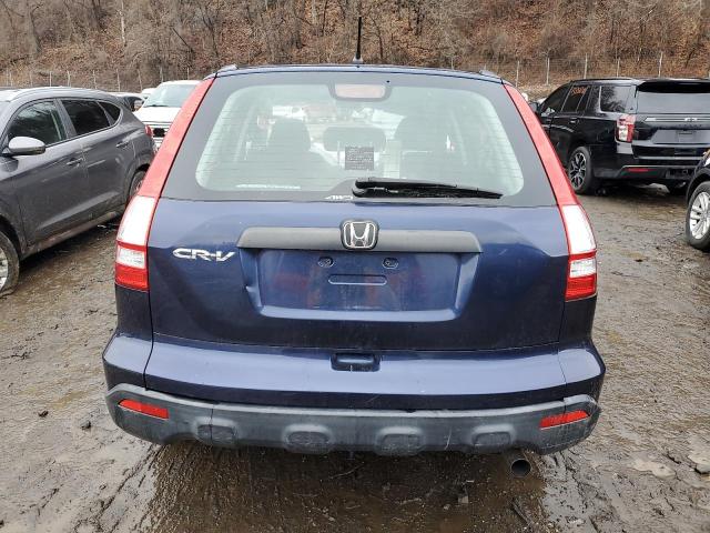 JHLRE48367C109301 - 2007 HONDA CR-V LX BLUE photo 6