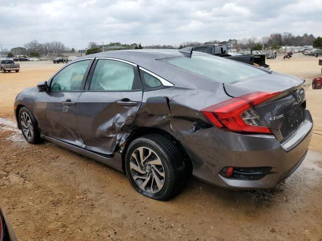 19XFC2F78HE046230 - 2017 HONDA CIVIC EX GRAY photo 2