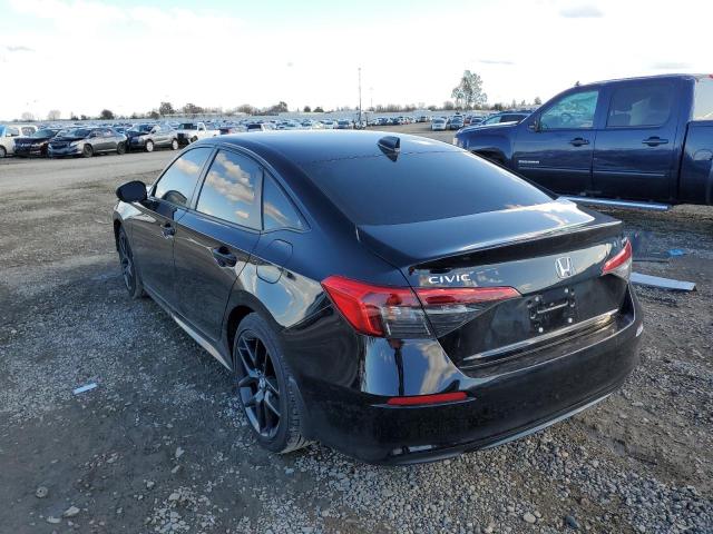 2HGFE2F50PH517008 - 2023 HONDA CIVIC SPORT 黑色 照片 2