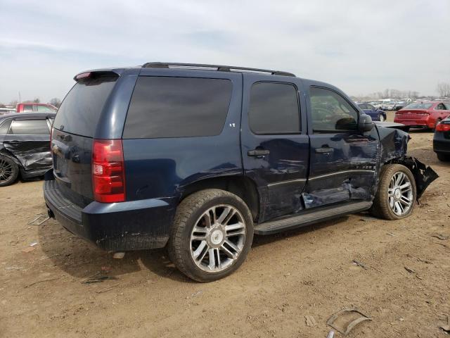 1GNFK13037R154642 - 2007 CHEVROLET TAHOE K1500 BLUE photo 3