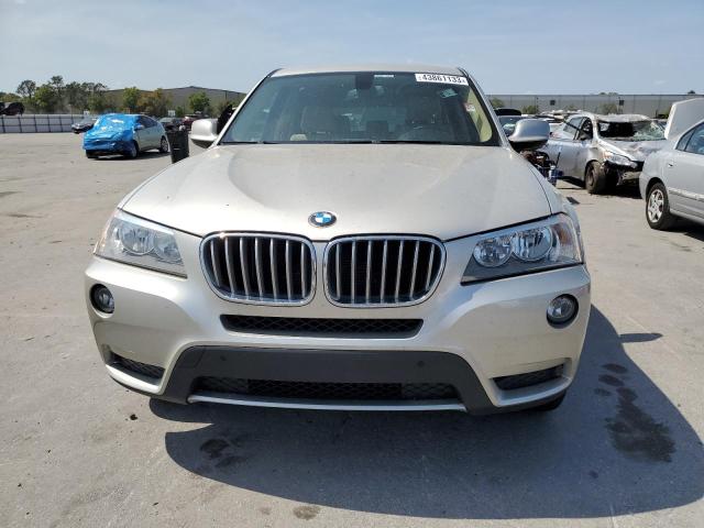 5UXWX9C59D0D01620 - 2013 BMW X3 XDRIVE28I BEIGE photo 5