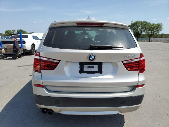 5UXWX9C59D0D01620 - 2013 BMW X3 XDRIVE28I BEIGE photo 6