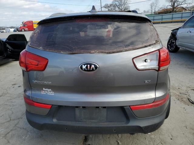 KNDPCCACXE7647049 - 2014 KIA SPORTAGE EX GRAY photo 6