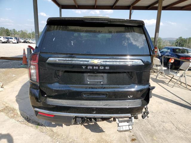 1GNSKNKD0MR363925 - 2021 CHEVROLET TAHOE K1500 LT BLACK photo 6