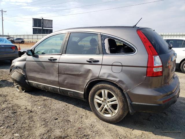 5J6RE4H56BL007823 - 2011 HONDA CR-V EX BROWN photo 2