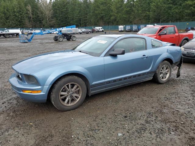 1ZVFT80N355257060 - 2005 FORD MUSTANG BLUE photo 1