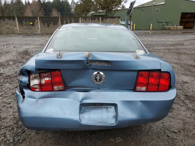 1ZVFT80N355257060 - 2005 FORD MUSTANG BLUE photo 6