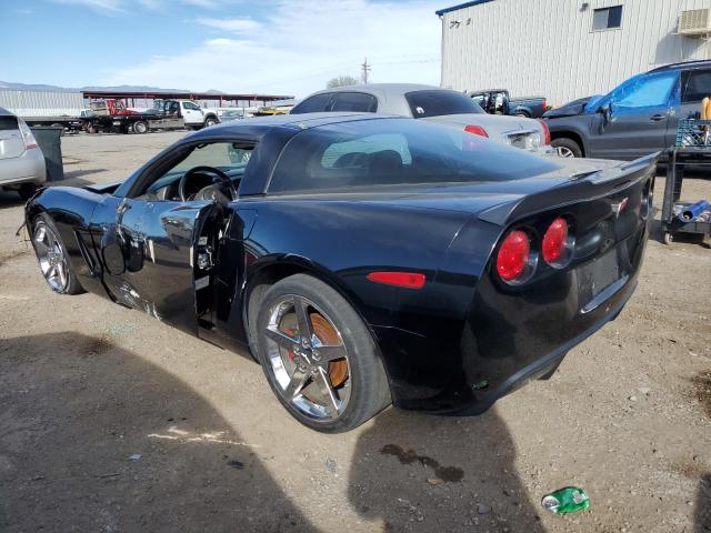 1G1YY22UX55134976 - 2005 CHEVROLET CORVETTE BLACK photo 2