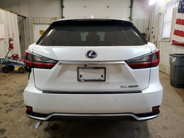 2T2HGMDA2NC085845 - 2022 LEXUS RX 450H WHITE photo 6