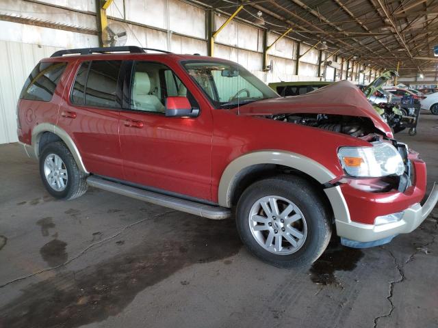 1FMEU6EEXAUA61282 - 2010 FORD EXPLORER EDDIE BAUER BURGUNDY photo 4