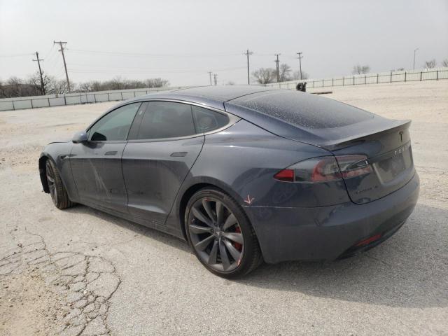 5YJSA1E22GF170233 - 2016 TESLA MODEL S BLACK photo 2