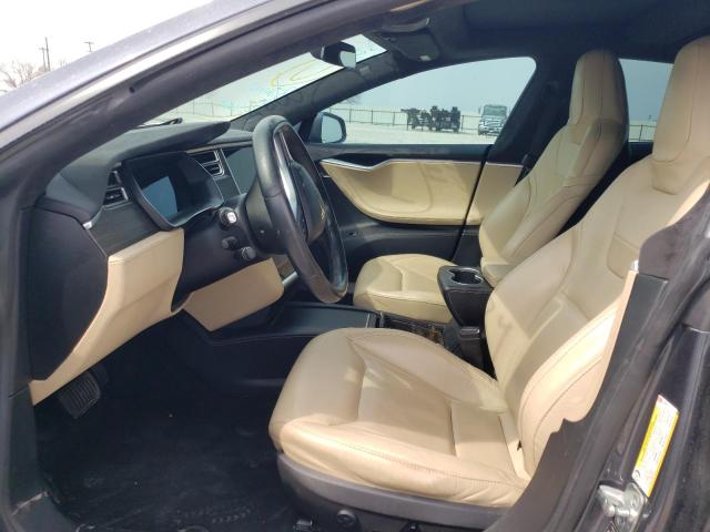 5YJSA1E22GF170233 - 2016 TESLA MODEL S შავი ფოტო 7