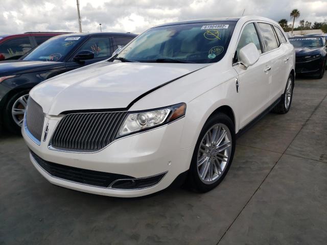2LMHJ5AT9FBL02531 - 2015 LINCOLN MKT WHITE photo 2