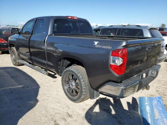 5TFRM5F18EX076475 - 2014 TOYOTA TUNDRA DOUBLE CAB SR/SR5 GRAY photo 3