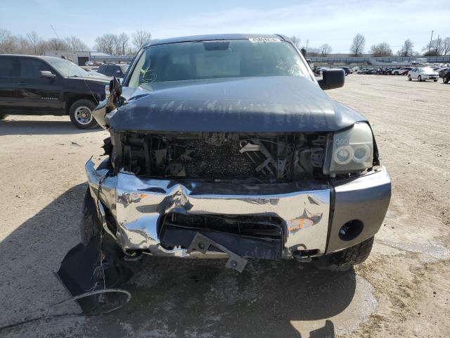 1N6AA07B97N237671 - 2007 NISSAN TITAN XE CHARCOAL photo 5