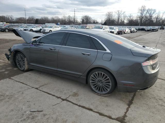 3LN6L2J98GR615606 - 2016 LINCOLN MKZ CHARCOAL photo 2