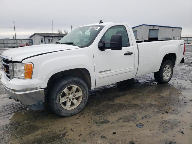 1GTN2VE00DZ396244 - 2013 GMC SIERRA K1500 SLE WHITE photo 1