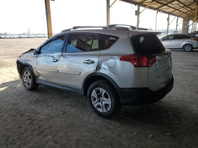 JTMZFREV8EJ005138 - 2014 TOYOTA RAV4 LE GRAY photo 2