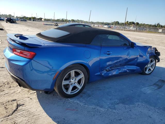 1G1FB3DXXH0156404 - 2017 CHEVROLET CAMARO LT BLUE photo 3