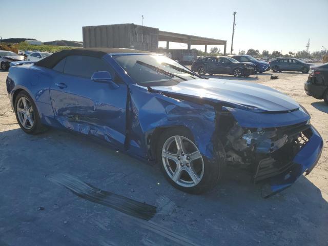 1G1FB3DXXH0156404 - 2017 CHEVROLET CAMARO LT BLUE photo 4