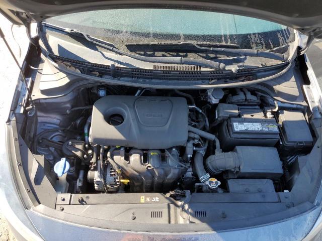 3KPA24AB5KE230374 - 2019 KIA RIO S SILVER photo 11