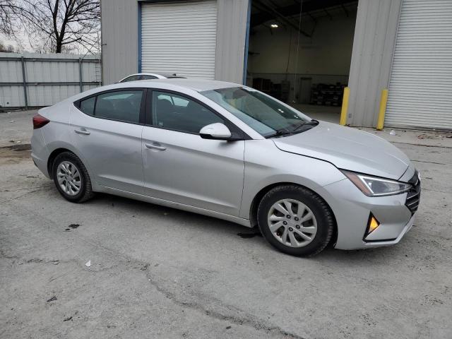 5NPD74LF3KH452521 - 2019 HYUNDAI ELANTRA SE SILVER photo 4