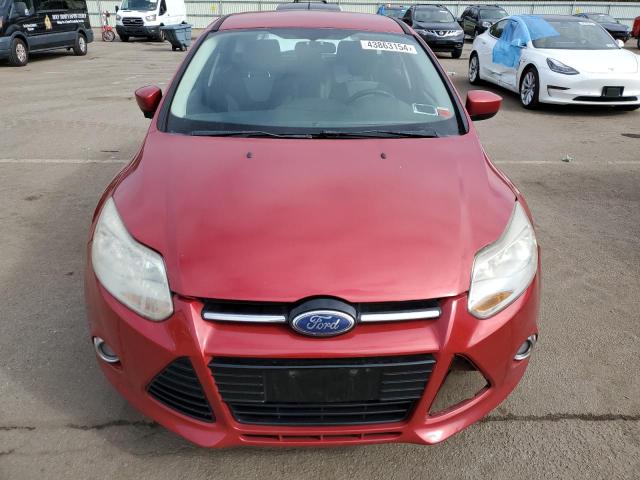 1FAHP3K20CL124762 - 2012 FORD FOCUS SE RED photo 5