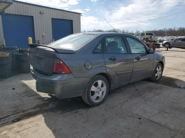 1FAFP34N57W332154 - 2007 FORD FOCUS ZX4 GRAY photo 3