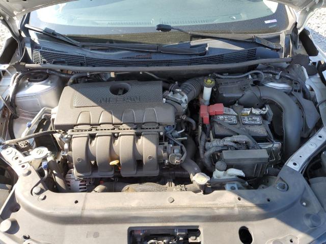 3N1AB7AP5HY237302 - 2017 NISSAN SENTRA S SILVER photo 11