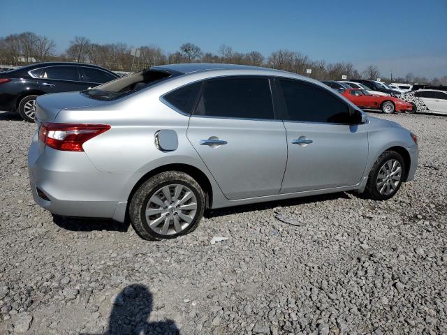 3N1AB7AP5HY237302 - 2017 NISSAN SENTRA S SILVER photo 3