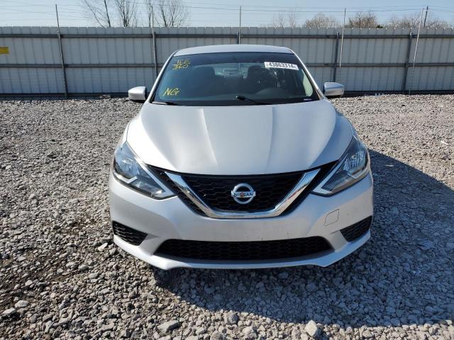 3N1AB7AP5HY237302 - 2017 NISSAN SENTRA S SILVER photo 5