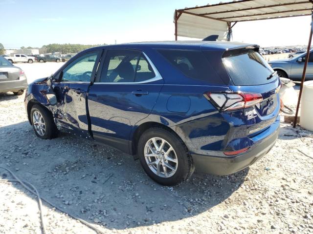 3GNAXKEV8NL297634 - 2022 CHEVROLET EQUINOX LT BLUE photo 2