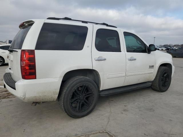 1GNSCBE04DR160136 - 2013 CHEVROLET TAHOE C1500 LT WHITE photo 3