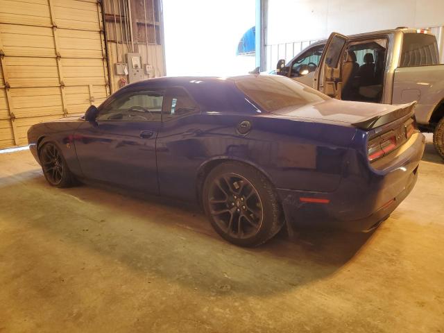 2C3CDZFJ4MH650445 - 2021 DODGE CHALLENGER R/T SCAT PACK BLUE photo 2