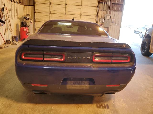 2C3CDZFJ4MH650445 - 2021 DODGE CHALLENGER R/T SCAT PACK BLUE photo 6