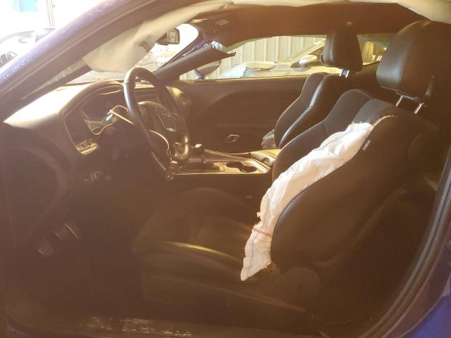 2C3CDZFJ4MH650445 - 2021 DODGE CHALLENGER R/T SCAT PACK BLUE photo 7