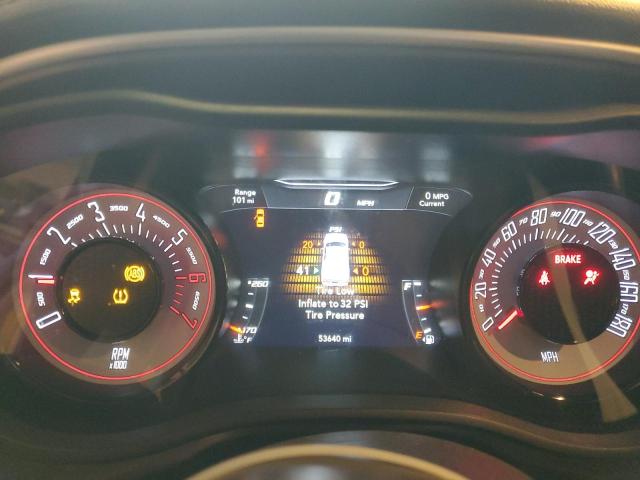 2C3CDZFJ4MH650445 - 2021 DODGE CHALLENGER R/T SCAT PACK BLUE photo 9