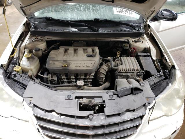 1C3LC46K68N135927 - 2008 CHRYSLER SEBRING LX WHITE photo 11