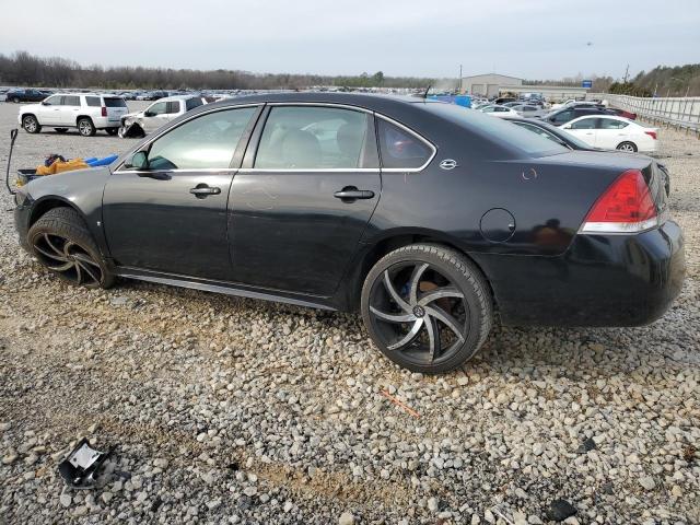 2G1WT57K091162405 - 2009 CHEVROLET IMPALA 1LT BLACK photo 2