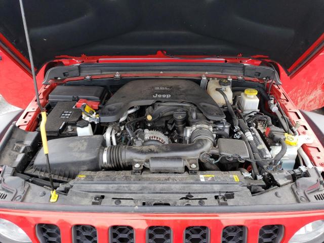 1C6JJTEG4ML578574 - 2021 JEEP GLADIATOR MOJAVE RED photo 11