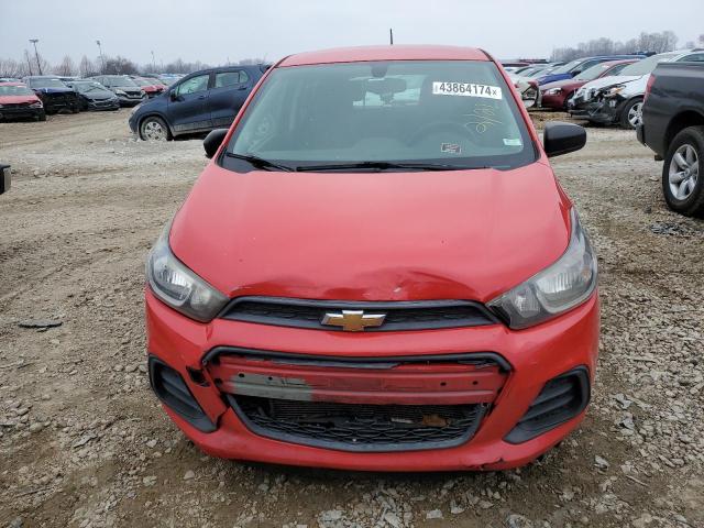 KL8CB6SA4HC717228 - 2017 CHEVROLET SPARK LS RED photo 5